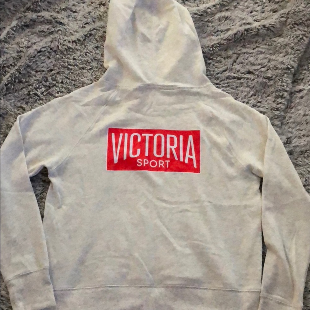Cream Victoria’s Secret Sport Sweater-Size L
